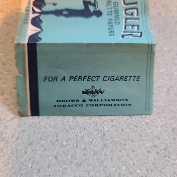 Vintage Collectible Tobacciana! Bugler Gummed Papers Sleeve! NO PAPERS! B.R.O.C! - Picture 5 of 6